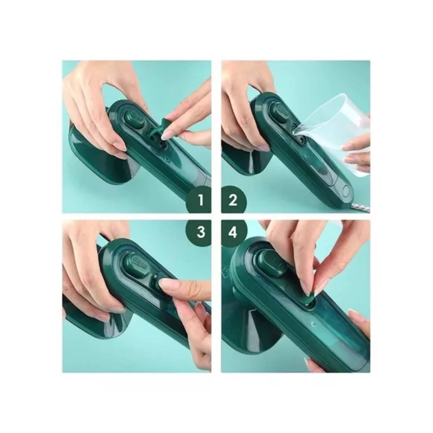 VaporGo™ – Mini Plancha Portátil