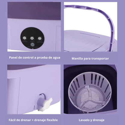 UltraWash™ – Lavado Eficiente en Cualquier Lugar