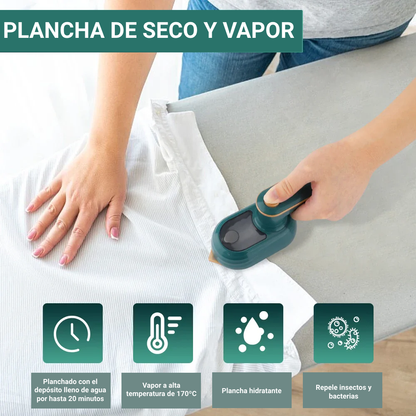 VaporGo™ – Mini Plancha Portátil